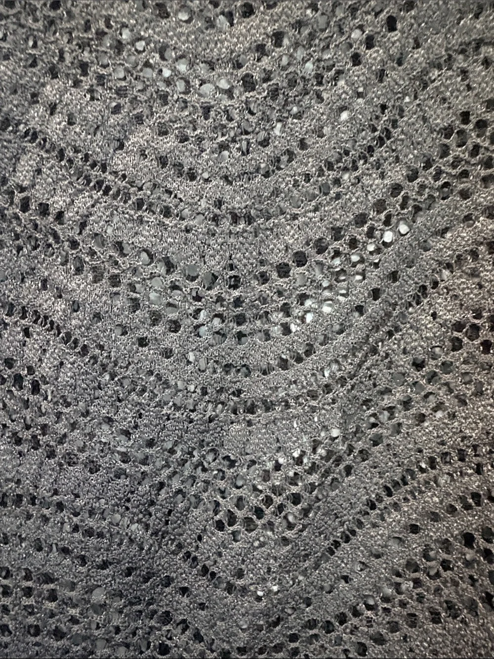 Zara Black Lace Long-Sleeve Cropped Top